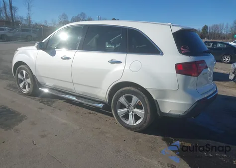 2011 Acura Mdx Technology Package из США, поврежденный, VIN 2HNYD2H6XBH507086